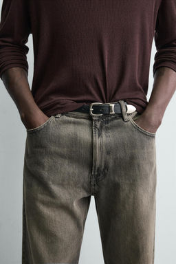 JEANS LOOSE FIT / Marr?n - Zara фото 7