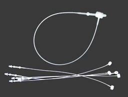 Держатели этикеток LBT Micron 5000 шт в картонной упаковке 75 мм прозрачный