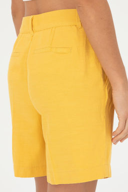 U. S. Polo Assn / Женские шафрановые тканые шорты - U.s. polo assn фото 6