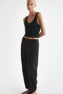 Jersey barrel trousers - H&m фото 6