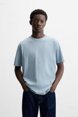 BASIC MEDIUM WEIGHT T-SHIRT - Zara фото 27