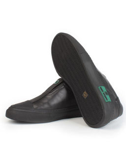 03-0121-1 BLACK Кроссовки мужские (натуральная кожа) - Фабричный китай фото 12