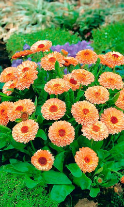 Календула АБРИКОС Для клумб, рабаток и срезки