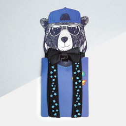 Набор детский KAFTAN "Мишка" подтяжки и галстук-бабочка