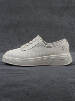 03-YE287-6 BEIGE Полуботинки женские (натуральная кожа)