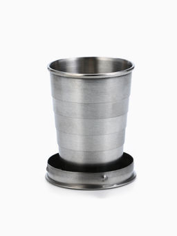 Фляжка со складной стопкой в чехле «Лев», 240 мл, 75 мл