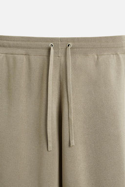 RELAXED FIT KNITTED BERMUDA SHORTS - Zara фото 9