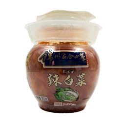 Острое кимчи из пекинской капусты Байхе/Baihe, Китай, 300 г Акция