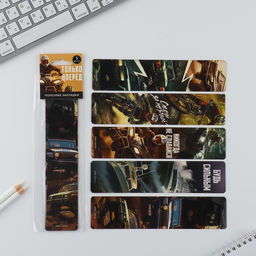 Картонные закладки 5 штук в наборе Только вперед