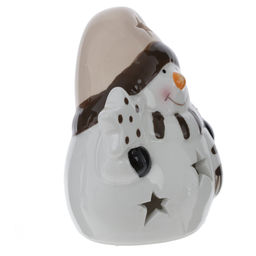 Фигурка декоративная подвесная "Снеговик", L3,5 W3 H5 см, 4в.