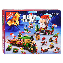 Конструктор Адвент "Новогодний поезд" (578 дет.)