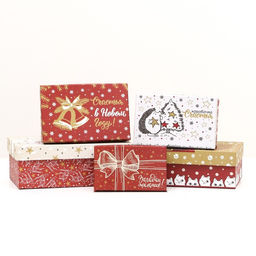 Набор подарочных новогодних коробок 15 в 1 «Изысканность», 47.5×35.5×17.5 - 12×7×4 см