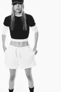 Camiseta cropped