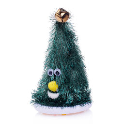 Елочка музыкальная "Домовенок" в пакете