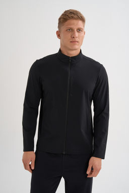 Олимпийка Черный ANTA TRN Knit Track Top  фото 2