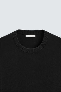 RELAXED FIT KNIT T-SHIRT - Zara фото 8