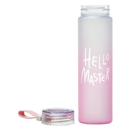 Бутылка для воды Hello Master, 500 мл, 22×6 см, розовая