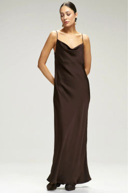 Платье-комбинация на тонких бретелях Choco