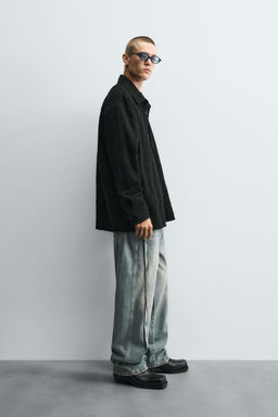BAGGY JEANS WITH SEAMS - Zara фото 4