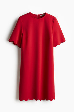 Vestido festoneado - H&m фото 5