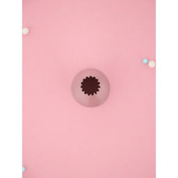 Насадка кондитерская KONFINETTA Французская звезда, d=3 см, выход d=1.2 см, № 6FT, нержавеющая сталь  фото 3