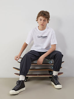 Beli Lastikli Erkek ?ocuk Kargo Jogger Pantolon