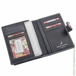 Женская кожаная обложка для паспорта и автодокументов Sergio Valentini СВ 8138-342  фото 4