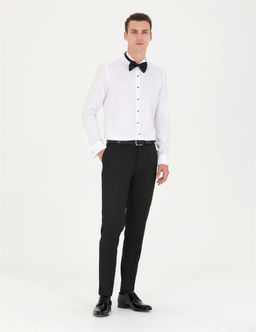 Beyaz Slim Fit Smokin G_mlek - Pierre cardin фото 4