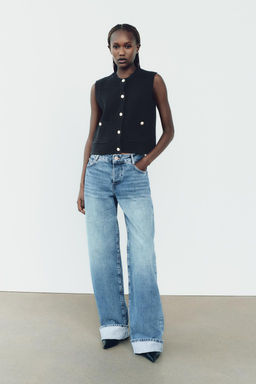 PLAIN KNIT TOP - Zara фото 15