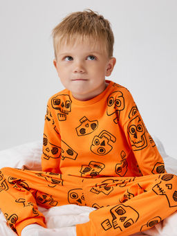ACOOLA / Пижама детская для мальчиков Ricardio оранжевый фото 5