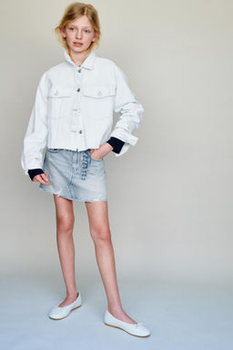 FALDA DENIM / Azul claro