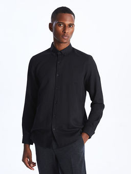 Slim Fit Uzun Kollu Arm?rl? Erkek G?mlek