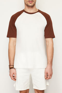 TRENDYOL MAN Koyu Kahverengi Regular Fit K?sa Kollu T-Shirt TMNSS20TS0182 - Trendyolmilla фото 21
