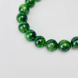 Браслет из Хромдиопсида 17,5 см - Радуга самоцветов фото 2