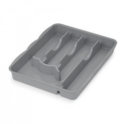 Цена за 2 шт. Лоток для столовых приборов (серый) М8517
