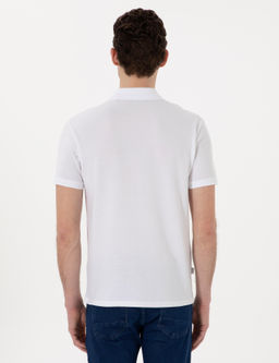 Beyaz Slim Fit Ti__rt