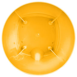 Ingreen Горшок для цветов пластмассовый Amsterdam 1,35л, д14см, h13см, с прикорневым поливом, спелая груша (Россия) - Домашняя мода фото 3