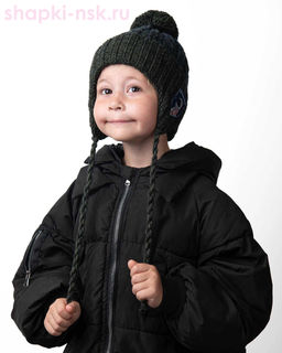 12661/2 MBU Ушанка для мальчика флис (50-52)