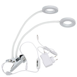 ULT-P35-15W/SPLE/TM IP40 WHITE Светильник для растений светодиодный с таймером, на прищепке. Спектр для фотосинтеза. TM Uniel