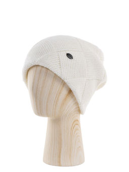 Шапка жен. шерсть+акр LB-BR55029 white