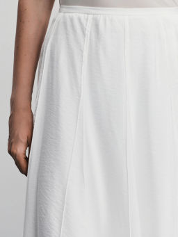 Юбка миди из вискозы со складками / Zarina  фото 6