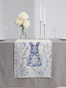 Дорожка на стол Этель «Кролик», 50×150 см, 100% хл, рогожка 160 г/м²