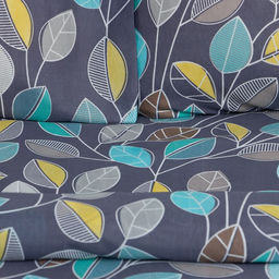 Постельное бельё 1,5сп Экономь и Я Осенний лес 143х215см, 145х214см, 50х70см-1 шт, 60 г/м2, микрофибра  фото 2