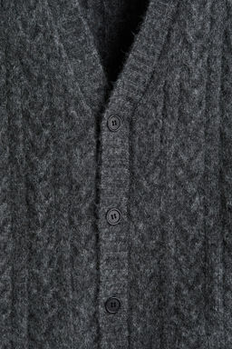 Su?ter chaleco en punto trenzado Loose Fit - H&m фото 4