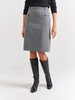 юбка для холодной погоды с ШЕРСТЬЮ - Трика фото 3