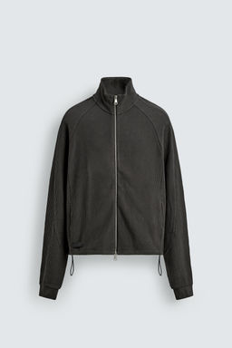 CHAQUETA CREMALLERA OTOM?N / Plomo oscuro - Zara фото 7