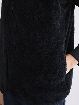 Dik Yaka Kad?n Polar Yelek