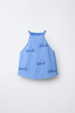 TOP LAZOS / Azul - Zara фото 2