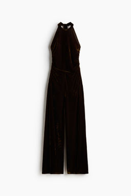 Mono halter en velour
