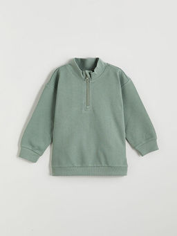 Dik Yaka Erkek ?ocuk Sweatshirt